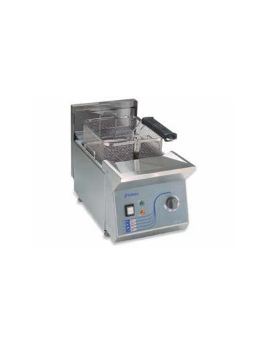 ?Freidoras construidas totalmente en acero inoxidable AISI-304 18/10.
?Regulación termostática de 60° a 200 °C, incluyendo ter