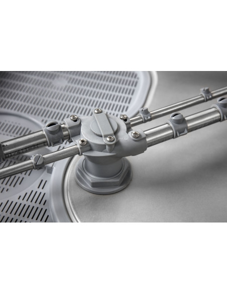 Grupo lavado /aclarado  COMPLETO INOX