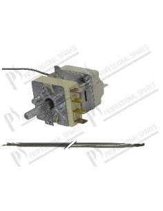 Termostato 100/185°C Ø4x235mm Monofásico