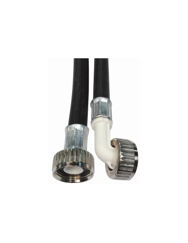 Manguera Entrada Agua 1.5m 3/4 90º