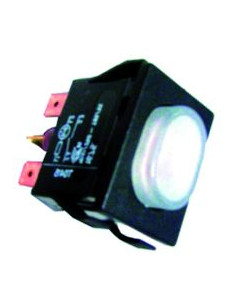 Pulsador  Cristal 30x22mm 230V SV/SL