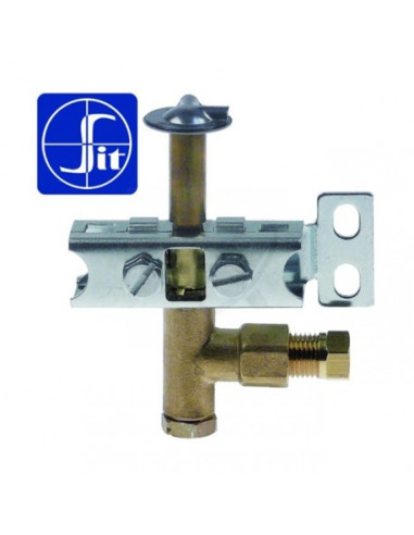 piloto de encendido SIT tipo serie 100 2 llamas boquilla ø 0,2mm empalme de gas 6mm