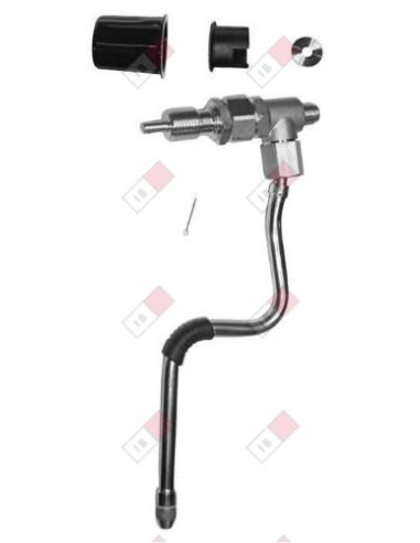 GRIFO VAPOR INOX COMPLETO EXPOBAR